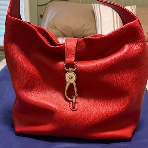 Dooney & Bourke Vibrant Red Hobo Bag